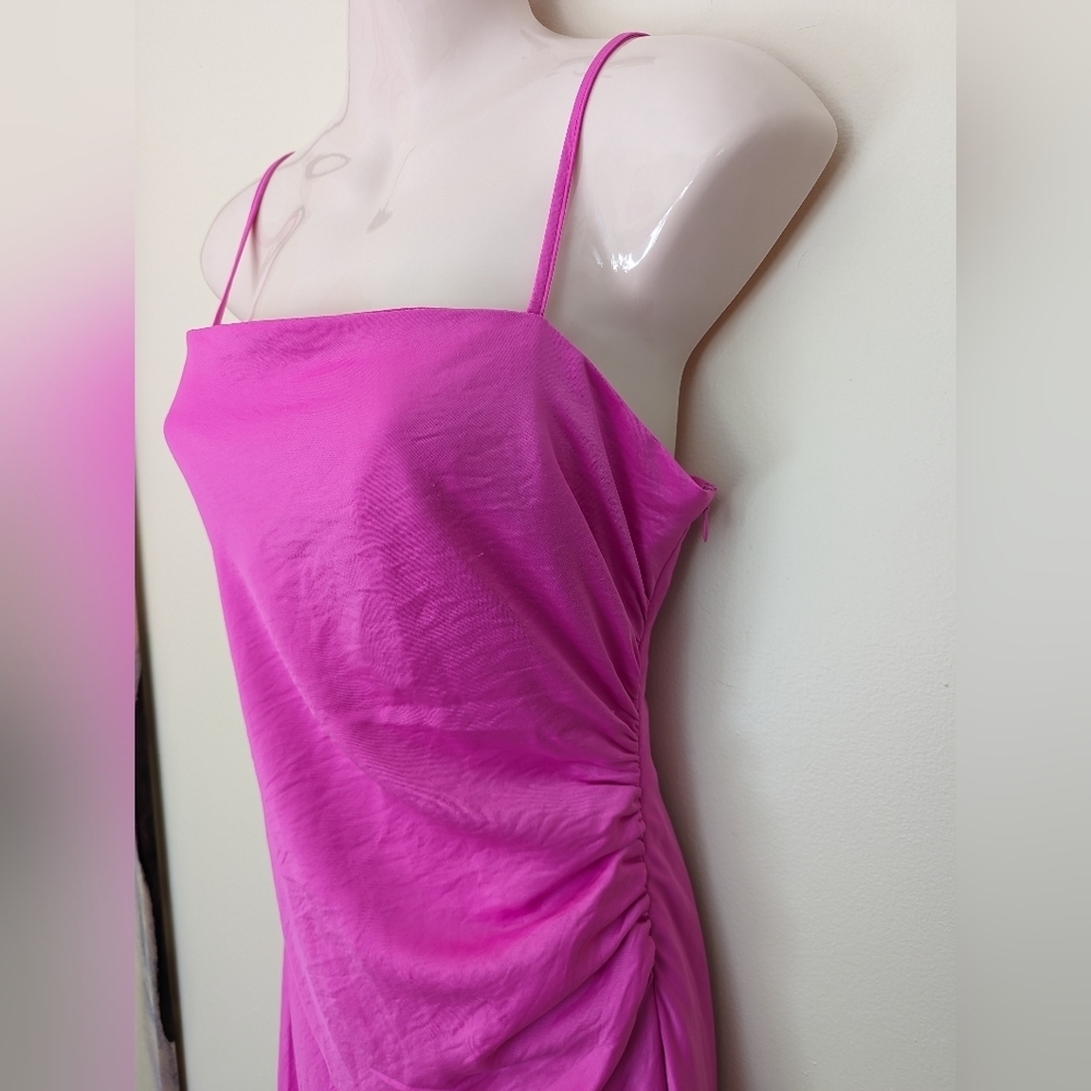 House of Harlow pink slip midi dress - Picture 2 of 5